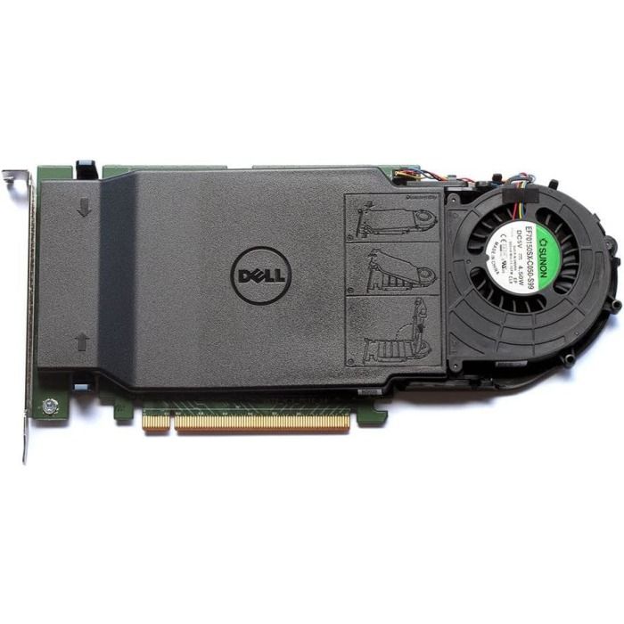 Adapter Dell Ultra SSD 4xM.2 NVMe HBA to PCIe x16 3J7WX