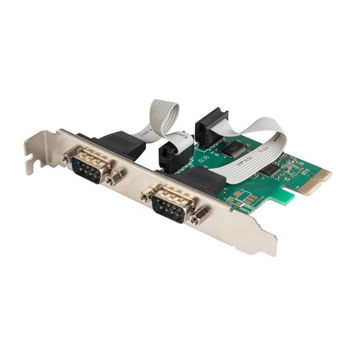 Adapter Digitus 2xDB9 RS232 to PCIe 2.0x1 DS-30000-1