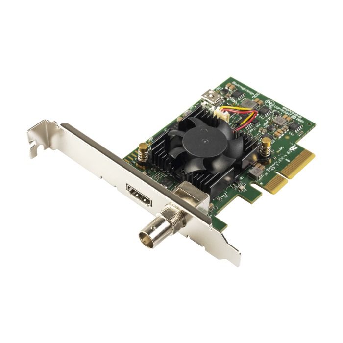 BlackMagicDesign DeckLink Mini Monitor 4K card PCIe 2.0x4 1x 6G SDI out 1x HDMI 2.0a out 3WFPW