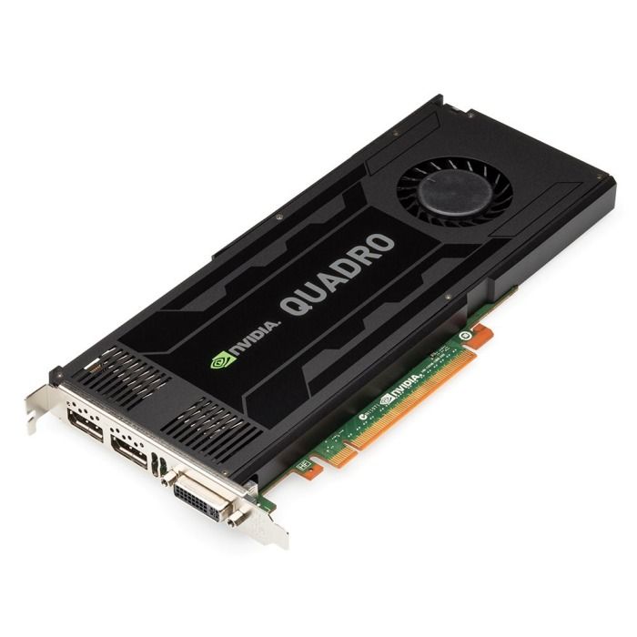 Graphics card Dell NVidia K4000 3GB GDDR5 PCI-E 2.0 x16 80W 699-52030-0500-510