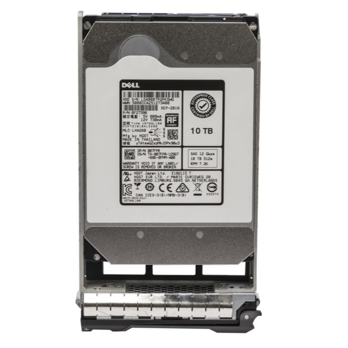 Hard drive Dell 10TB HDD SAS 12G 3.5" 07FPR
