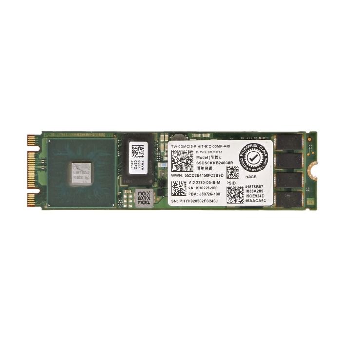 Hard drive Dell 240GB SSD SATA 6G M.2 2280 TLC RI AES-256 DMC15
