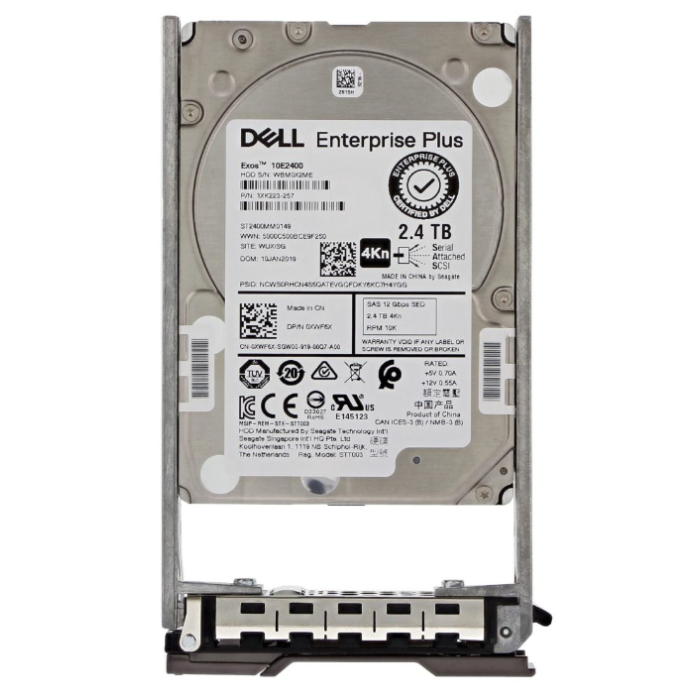 Hard drive Dell 2.4TB HDD SAS 12G 2.5" XWF6X