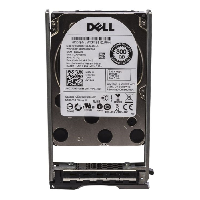 Hard drive Dell 300GB HDD SAS 6G 2.5" X79H3