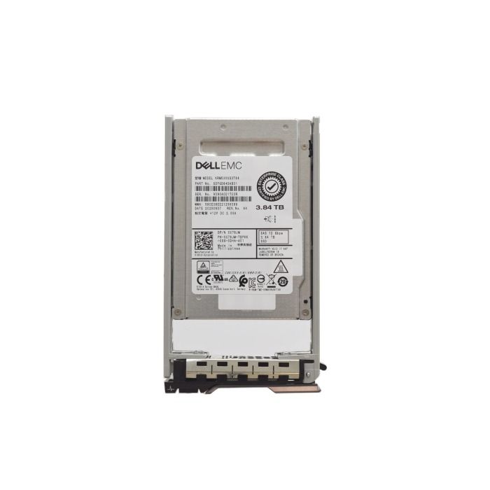 Hard drive Dell 3.84TB SSD SAS 12G 2.5" TLC MU X78JM