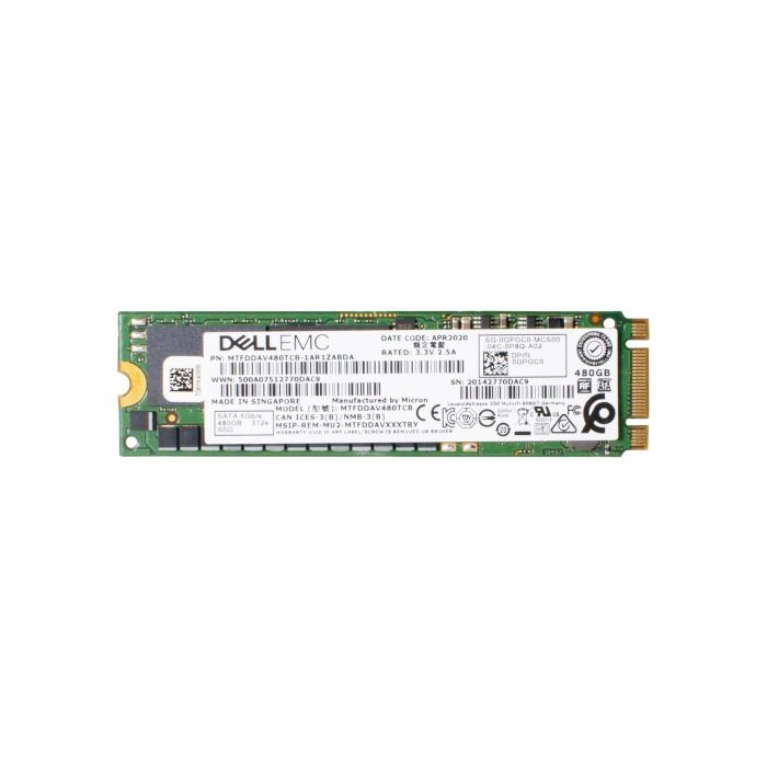 Hard drive Dell 480GB SSD SATA 6G M.2 2280 RI 512e GPGC0