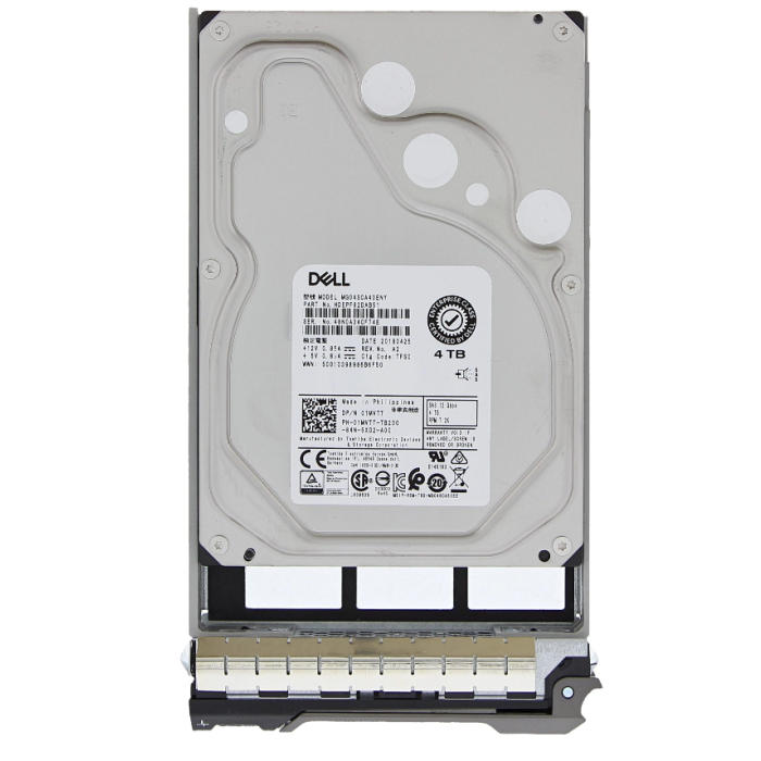 Hard Drive Dell 4TB 7.2K SAS 12G 3.5" 512n 128MB 1MVTT
