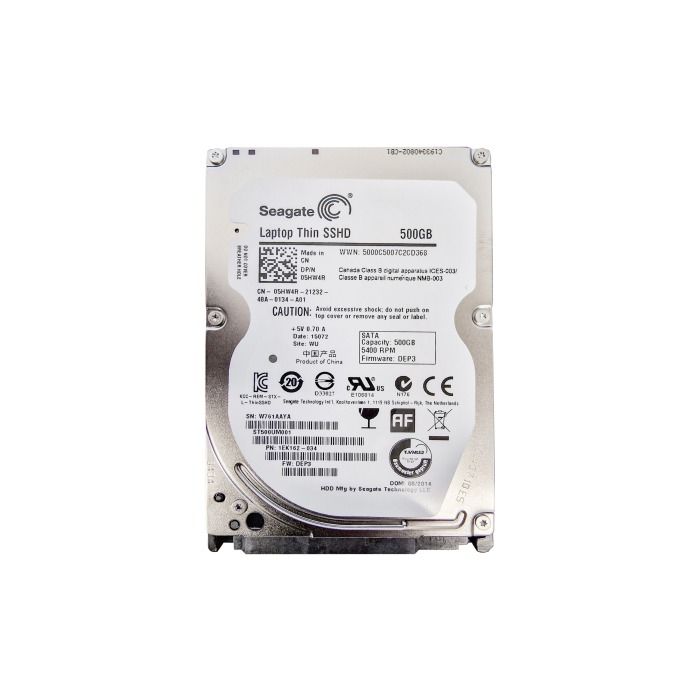 Hard drive Dell 500GB Solid-State Hybrid Drive SATA 6G 2.5" 5HW4R