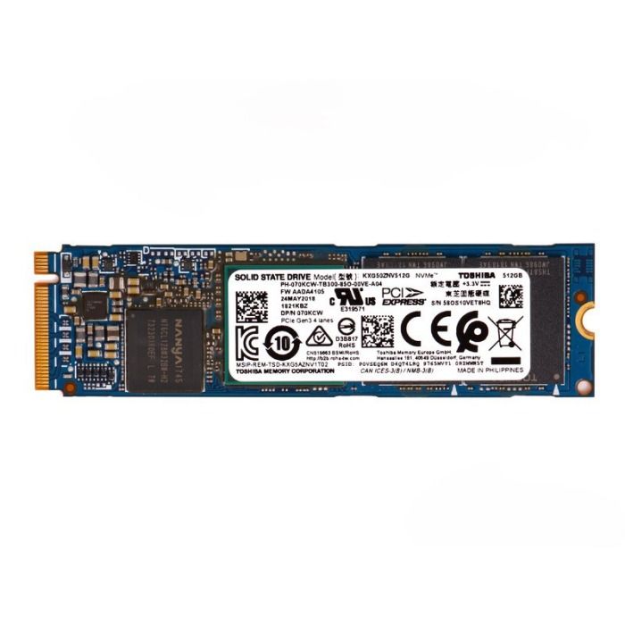 Hard drive Dell 512GB SSD NVMe PCIe 3.0x4 M.2 2280 TLC TCG 70KCW