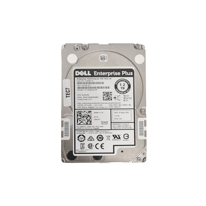 Hard drive Dell Compellent 1.2TB HDD 12G 2.5" 44VRV-CMP+