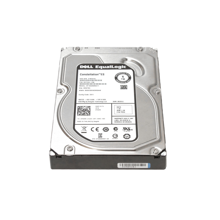 Hard Drive Dell Equallogic 1TB 7.2K SATA 6G 3.5 512n 64MB FX0XN-EQL