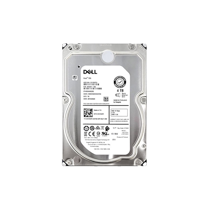 Hard Drive Dell Equallogic 4TB 7.2K SAS 12G 3.5" 512e 128MB V9M9K-EQL