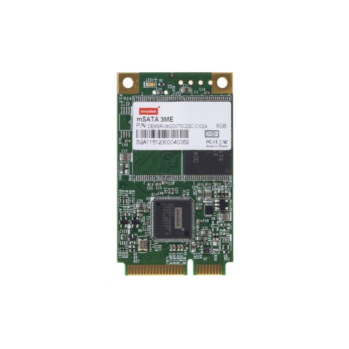 Hard drive Innodisk 3ME4 8GB SSD SATA 6G mSATA MLC DEMSR-08GD07SC2SC