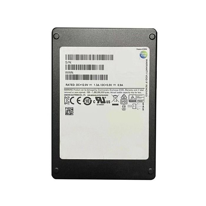 Hard Drive Samsung 960GB SSD SAS 12G 2.5" TLC RI MZILS960HEHP-000C3