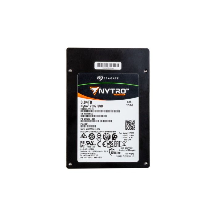Hard drive Seagate 3.84TB SSD SAS 12G 2.5" TLC MU 2XA262-001