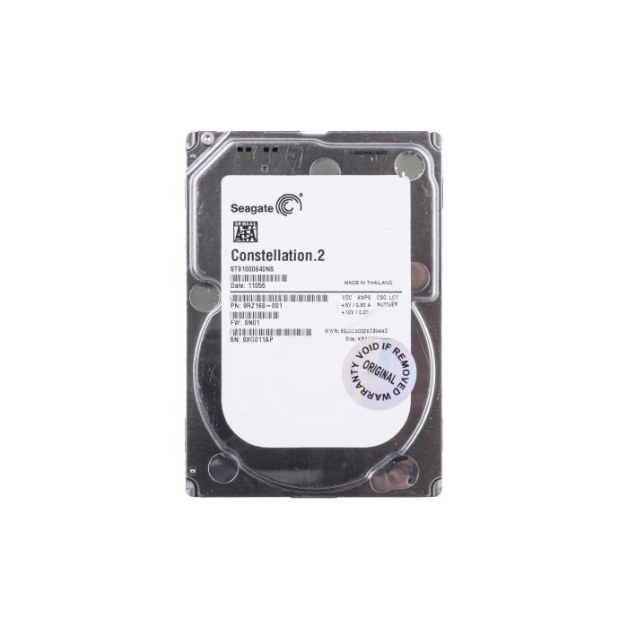 Hard Drive Seagate Constellation.2 1TB 7.2K SATA 6G 2.5" 512e 64MB ST91000640NS