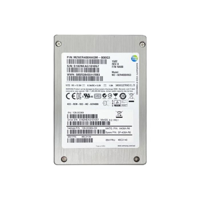 Hard drive Toshiba 400GB SSD SAS 12G 2.5" MLC RI X438A-R6