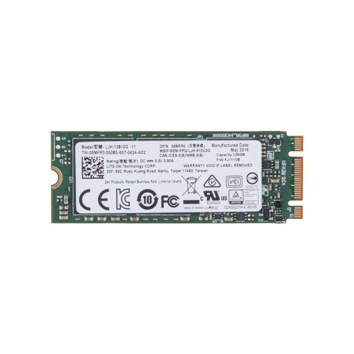 HDD Dell 128GB SSD mSATA 6G M.2 2260 MLC Brak danych 5MFP0