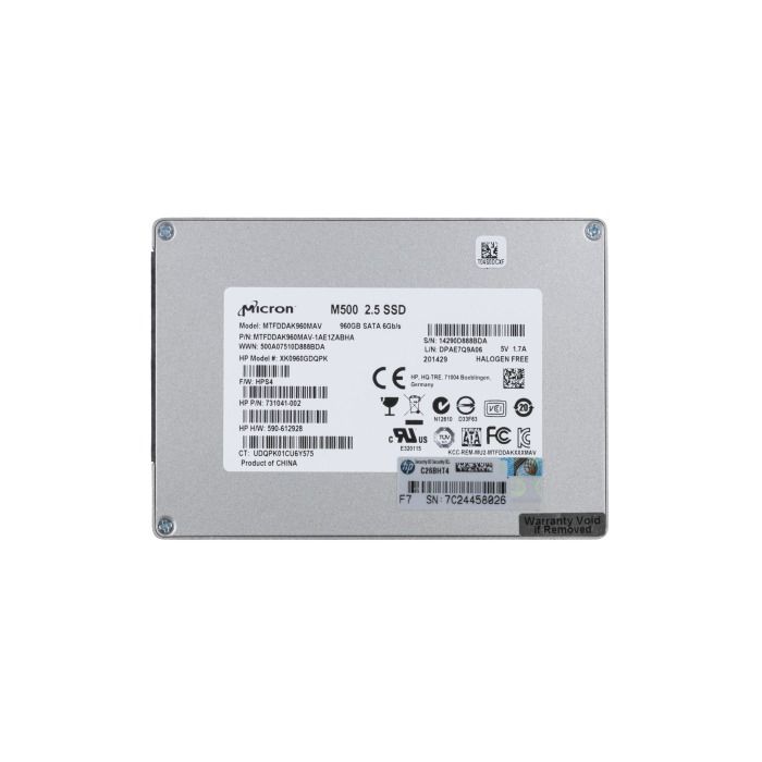 HDD Micron 960GB SSD SATA 6G 2.5" MLC MU MTFDDAK960MAV-1AE1ZABHA