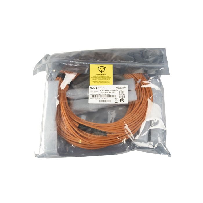 Kabel optyczny Finisar Dell EMC AOC-Q+-4S+-10G-30M-G2 1x40GbE QSFP+ do 4x10GbE SFP+ 30m 0VF5H