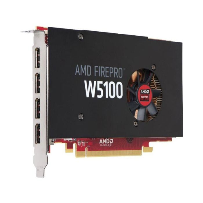 Karta graficzna Dell AMD FirePro W5100 4GB GDDR5 PCI-E 3.0 x16 DisplayPort FHHL 75W W2C47