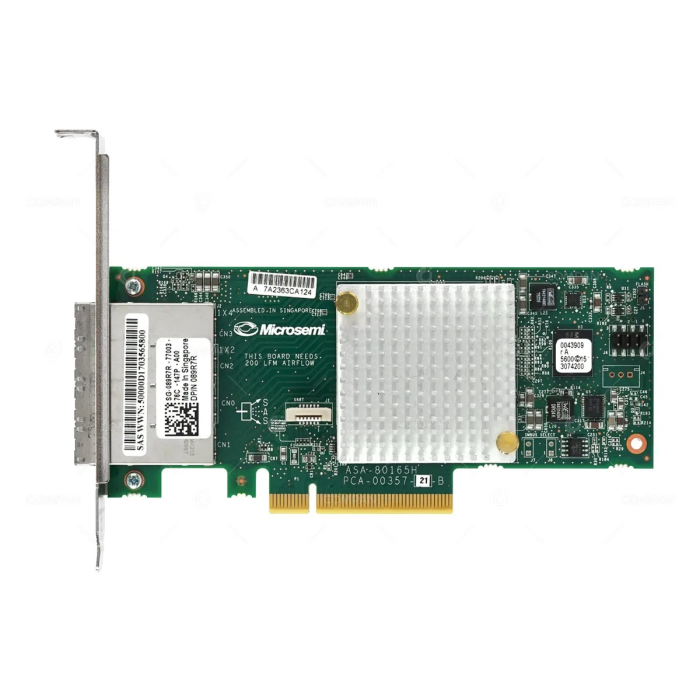 Karta HBA SAS Dell 80165H Adapter PCIe 3.0x8 4xSFF-8644 12Gb SAS 89R7R