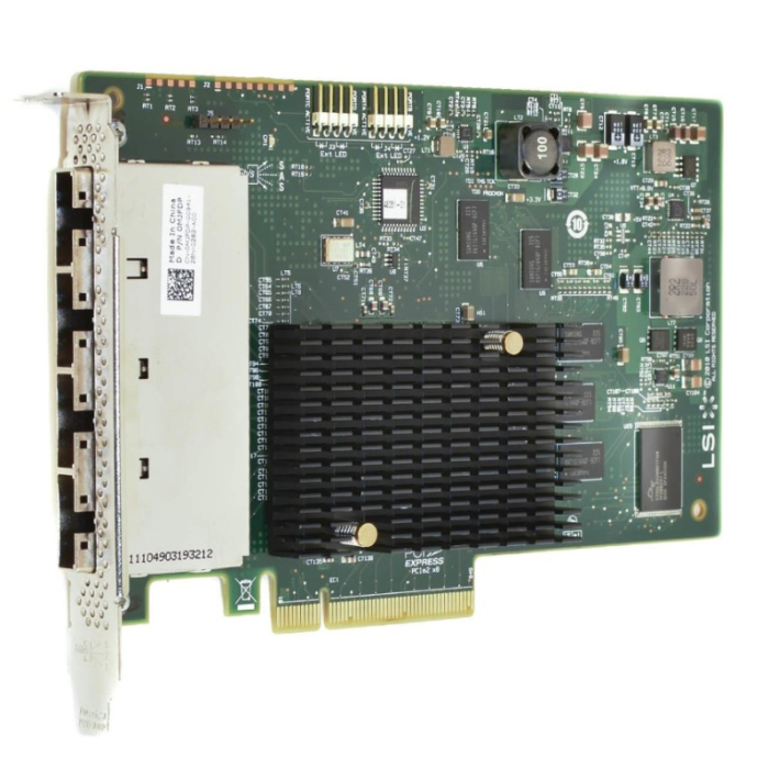 Karta HBA SAS Dell S9201-16e Adapter PCI-E 2.0x8 4xSFF-8088 6Gb SAS MJFDP