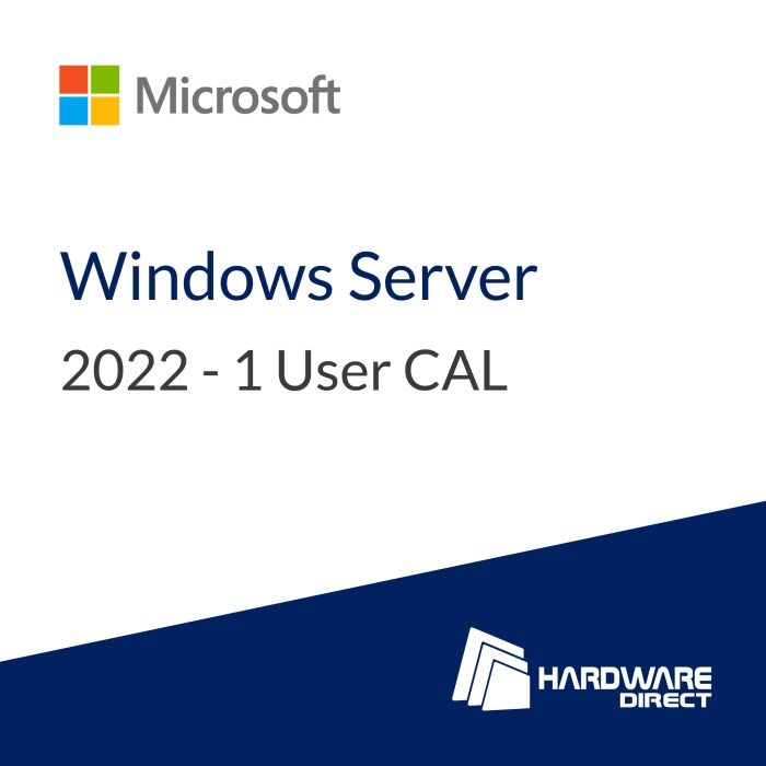 License Windows Server 2022 - 1 User CAL