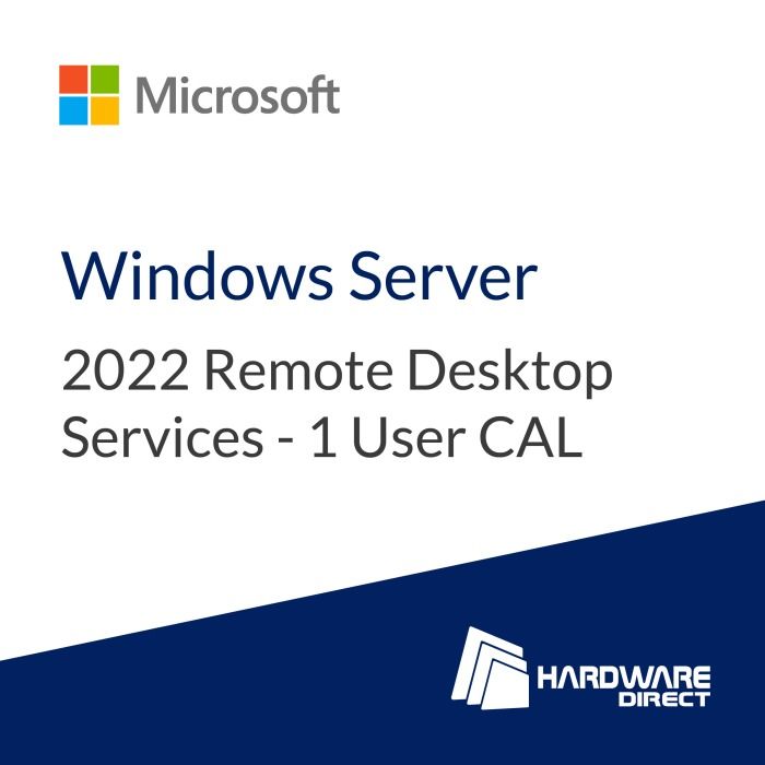 License Windows Server 2022 Remote Desktop Services - 1 User CAL