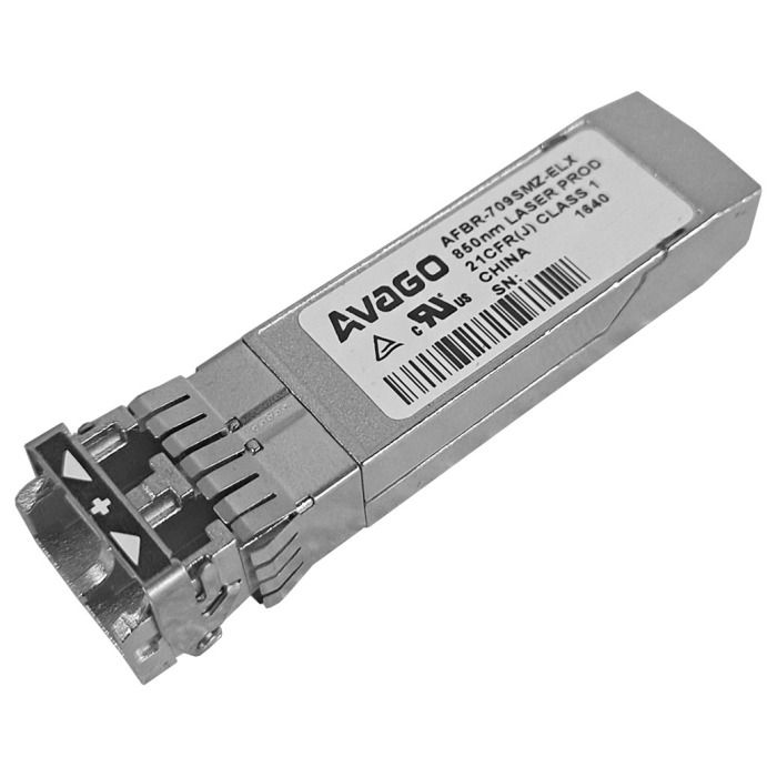 Moduł optyczny Avago 10Gb/s SFP+ LC-LC 850nm MM AFBR-709SMZ-ELX