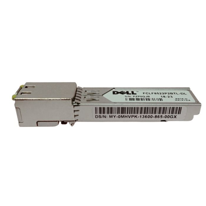 Moduł optyczny Dell Finisar SFP 1Gb/s RJ45 Ethernet MHVPK