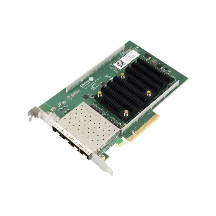 Network card Dell Chelsio T540-CR 4x10GbE SFP+ PCIe 3.0x8 ADAPTER TJYRG