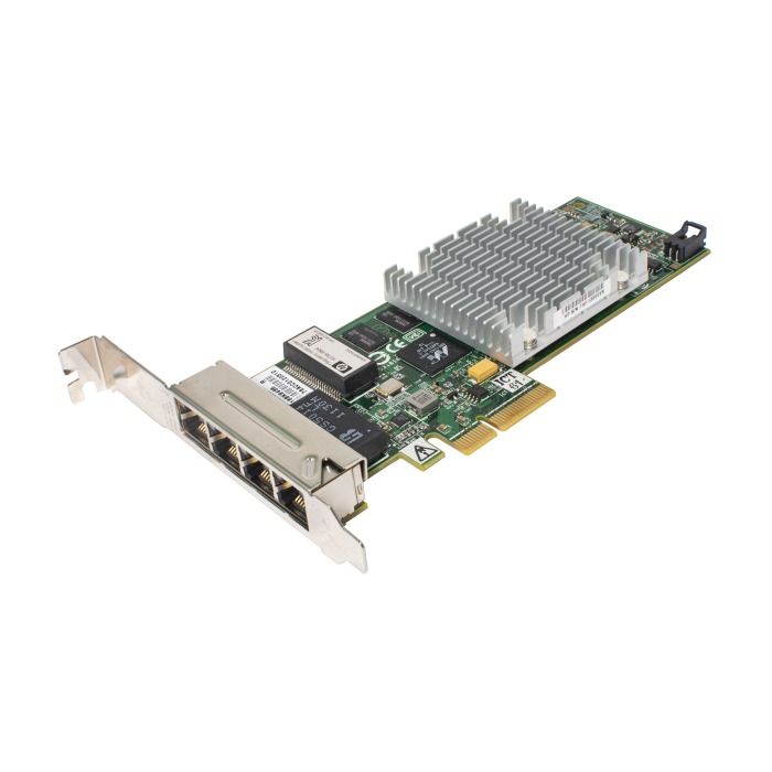 Network Card HPE NC375T 4x1GbE RJ45 PCIe 2.0x4 539931-001