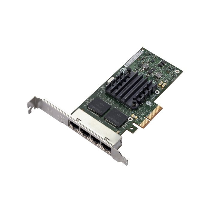 Network Card Intel I340-T4 4x1GbE RJ45 PCIe 2.0x4 E1G44HTG1P20
