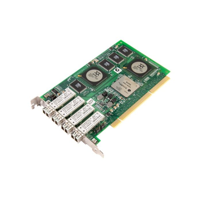 Network Card Qlogic QLA2344 4x2GbE FC PCI-X FC2610405-02