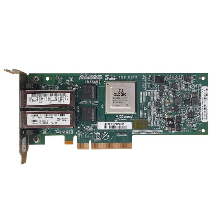 Network card Qlogic QLE8152 2x10GbE SFP+ PCIe 1.0 ADAPTER 7053423