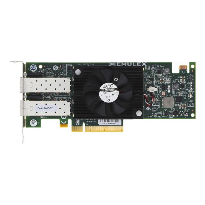 Network interface card Dell Emulex OneConnect 2x10GbE SFP+ PCIe 3.0x8 7NVY2