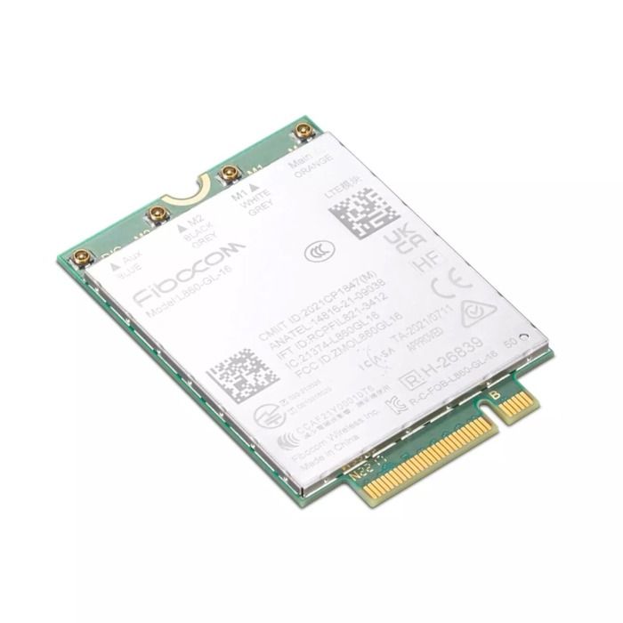 Network interface card Dell Fibocom L860-GL-16 M.2 3042 Wireless 4G LTE WWAN eSIM 3F2V9