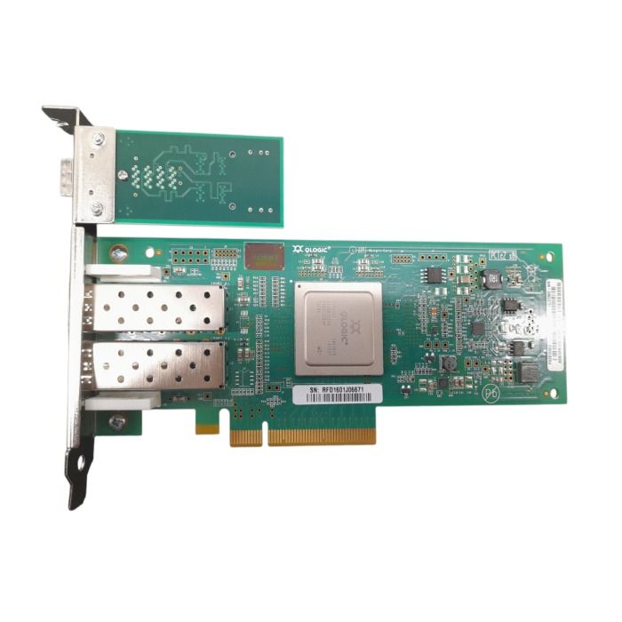 Network interface card Qlogic PX2810403-43 2x8Gb FC PCIe x8 ADAPTER + SAS Expander QLE2562-WB