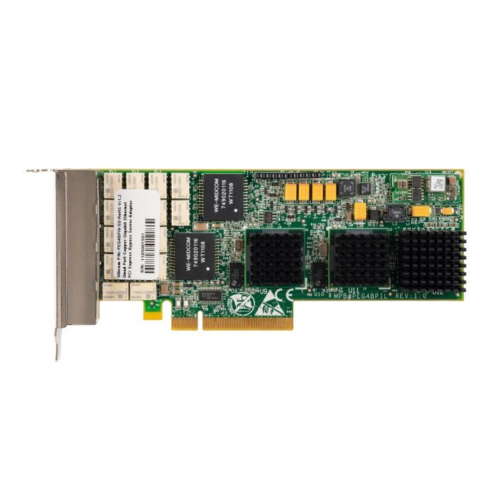 Network interface card Silicom 4x1GbE RJ45 PCIe 1.0 ADAPTER PEG4BP16