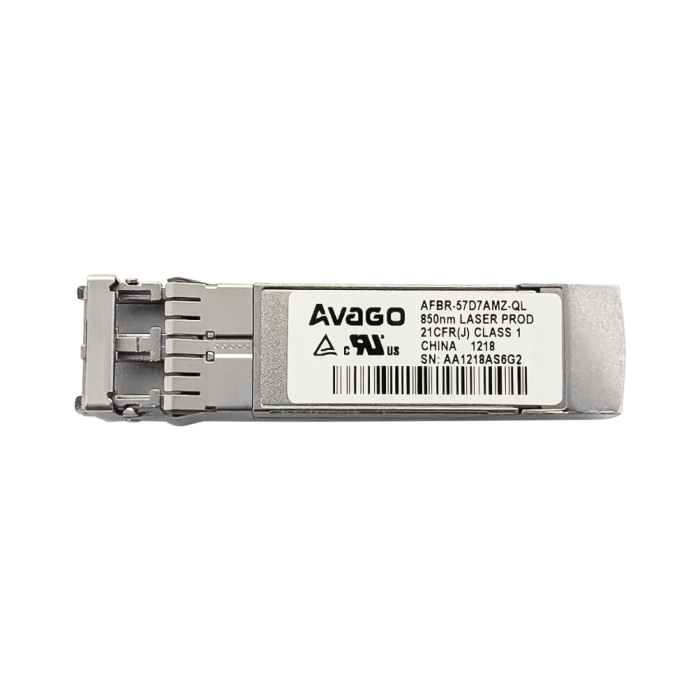 Optical transceiver Avago 8Gb/s SFP+ LC-LC 850nm MM 300m AFBR-57D7AMZ-QL