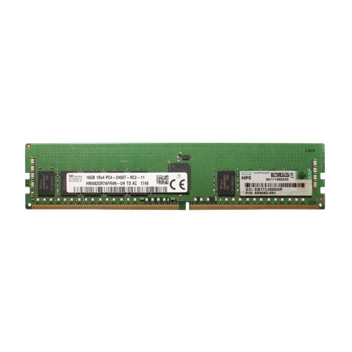 Pamięć RAM HPE 16GB 1Rx4 PC4-19200T-R DDR4 RDIMM 2400MHz 809082-091