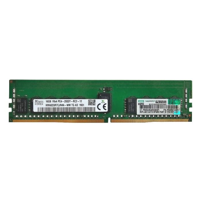 Pamięć RAM HPE 16GB 1Rx4 PC4-2933Y DDR4 RDIMM ECC 2933MHz P03051-091