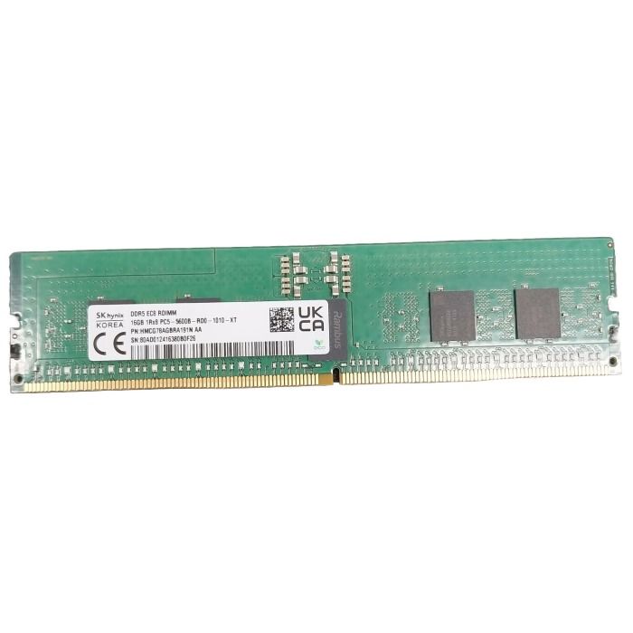Pamięć RAM Hynix 16GB 1Rx8 PC5-44800 DDR5 RDIMM ECC 5600MHz HMCG78AGBRA191N
