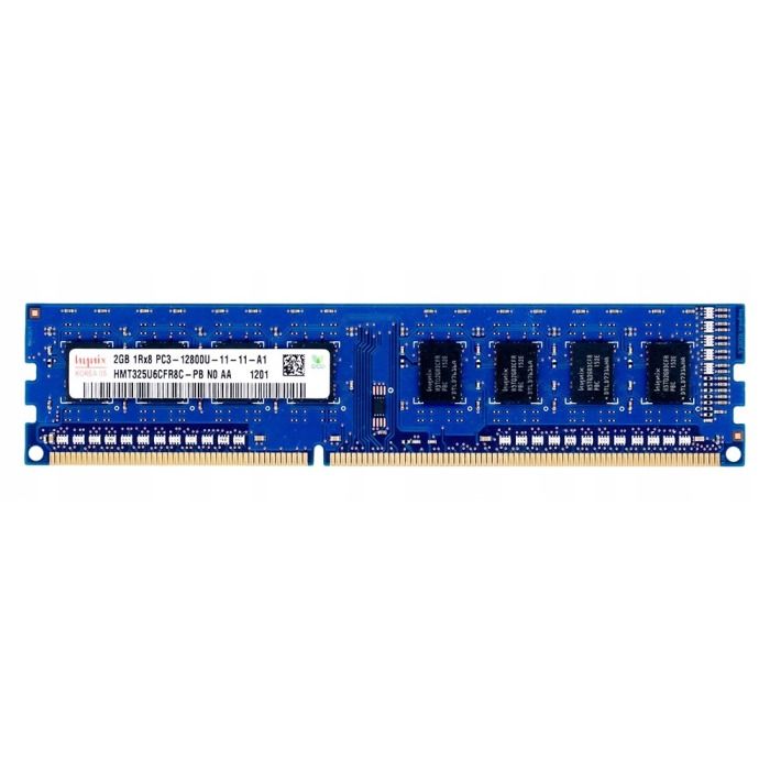 Pamięć RAM Hynix 2GB 1Rx8 PC3-12800U DDR3 1600MHz HMT325U6CFR8C-PB
