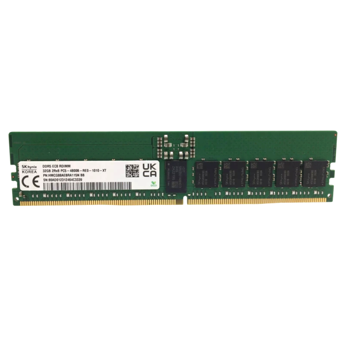 Pamięć RAM Hynix 32GB 2Rx8 DDR5 RDIMM ECC 4800MHz HMCG88AEBRA115N