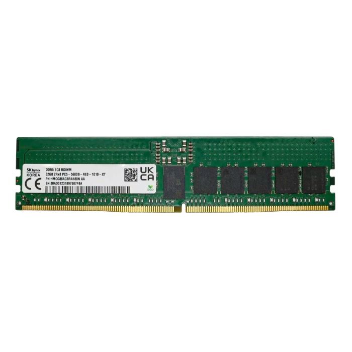 Pamięć RAM Hynix 32GB 2Rx8 PC5-44800 DDR5 5600MHz RDIMM ECC HMCG88AGBRA188N