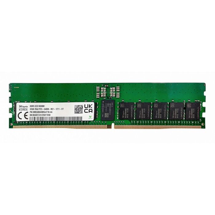 Pamięć RAM Hynix 32GB 2Rx8 PC5-51200 DDR5 6400MHz RDIMM ECC HMCG88AHBRA471N