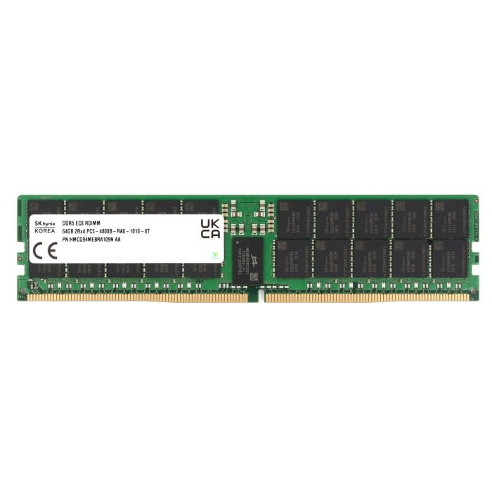 Pamięć RAM Hynix 64GB 2Rx4 PC5-4800B-R DDR5 4800MHz RDIMM ECC HMCG94MEBRA109N