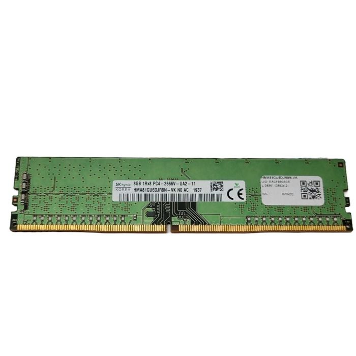 Pamięć RAM Hynix 8GB PC4-21300 DDR4 UDIMM non ECC 2666MHz HMA81GU6DJR8N-VK